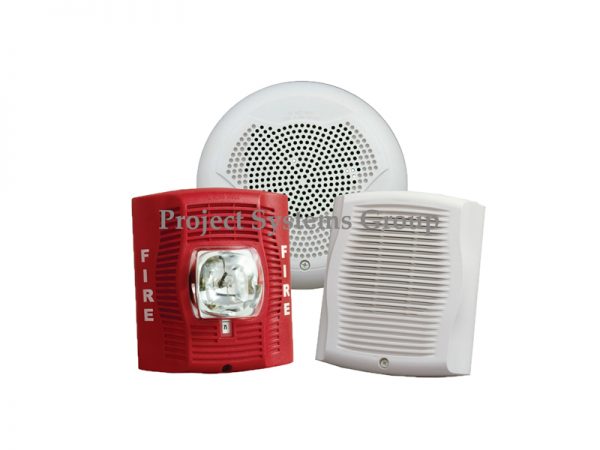 System Sensor SpectrAlert Advance SPSR Red Wall Speaker Strobe เป็นแฟลชลำโพงสีแดงสำหรับติดตั้งผนังพร้อมการตั้งค่าแฟลช SPSR is a red speaker strobe for wall installation with selectable strobe settings of 15, 15/75, 30, 75, 95, 110 and 115 cd.